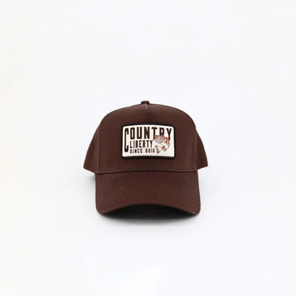 COUNTRY LIBERTY - TWO-TONE REEL IT IN HAT | Faded Brown