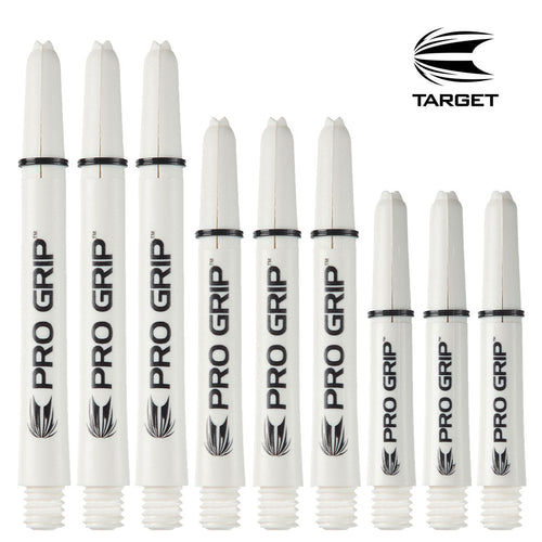 Target Pro Grip Ring Lock Shafts - White