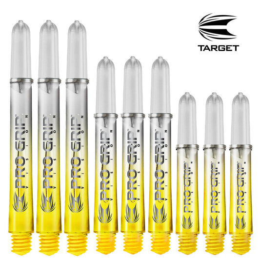 Target Pro Grip Vision Ring Lock Shafts - Yellow