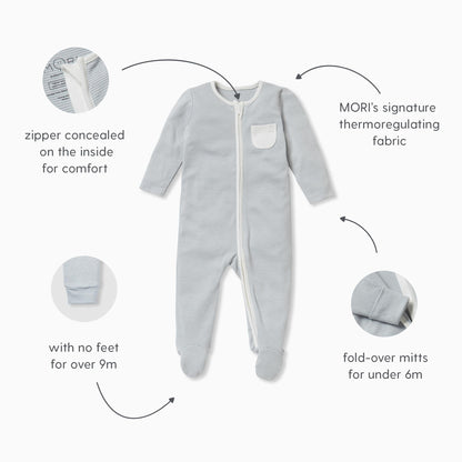 Clever Zip Sleepsuit 2 Pack