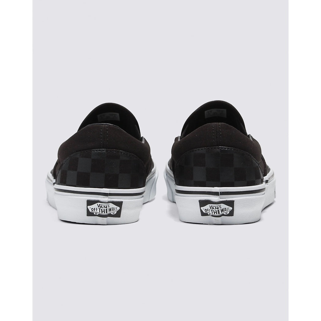 VANS - CLASSIC SLIP-ON CHECKERBOARD | BLACK/BLACK