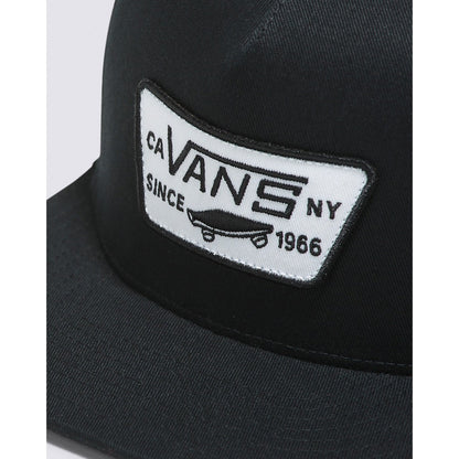 VANS - FULL PATCH SNAPBACK | TRUE BLACK