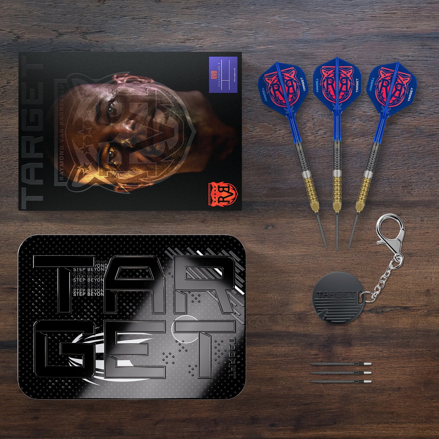 TARGET - 25g - RVB GEN 6 - Steel Tip Swiss Point - 95% Tungsten Darts