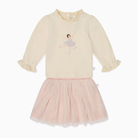 Ballerina Ribbed Top & Tutu