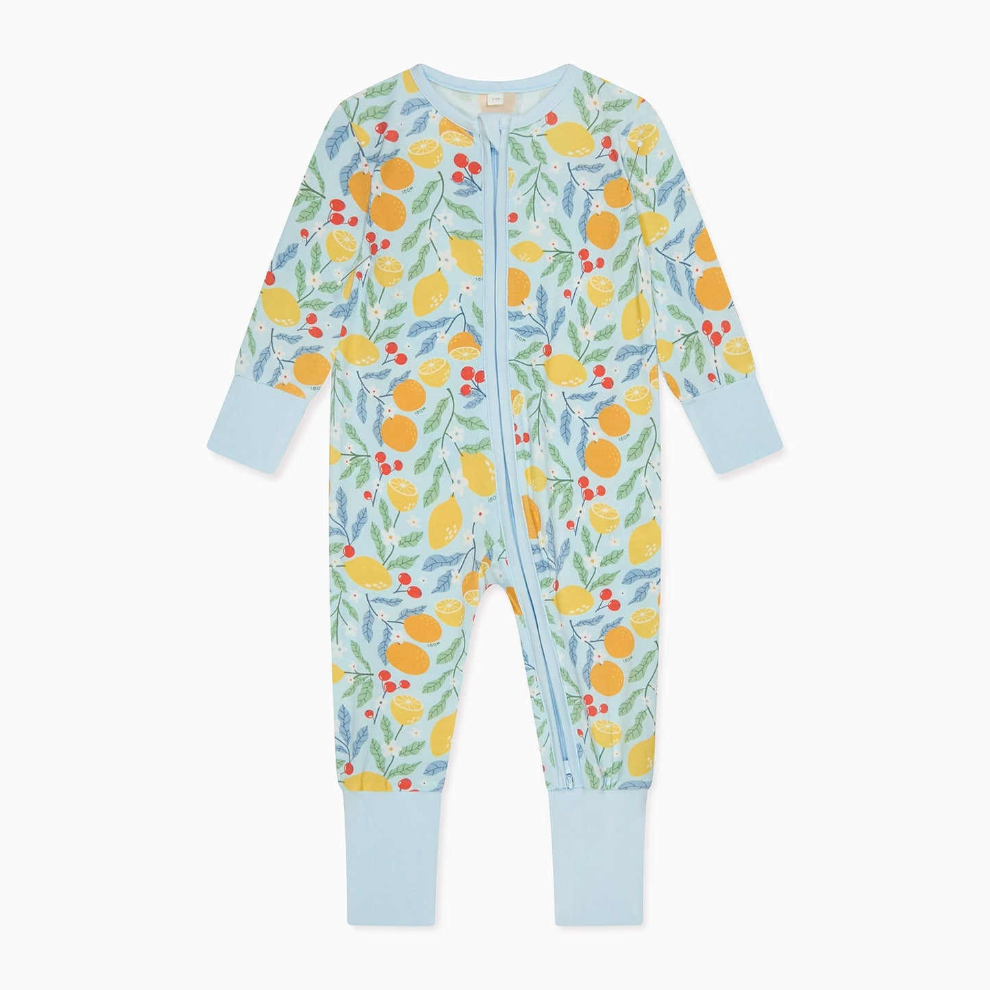 Citrus Summer Clever Zip Sleepsuit