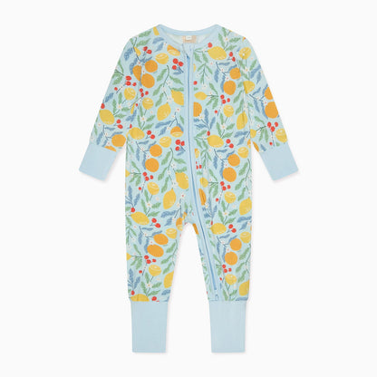 Citrus Summer Clever Zip Sleepsuit