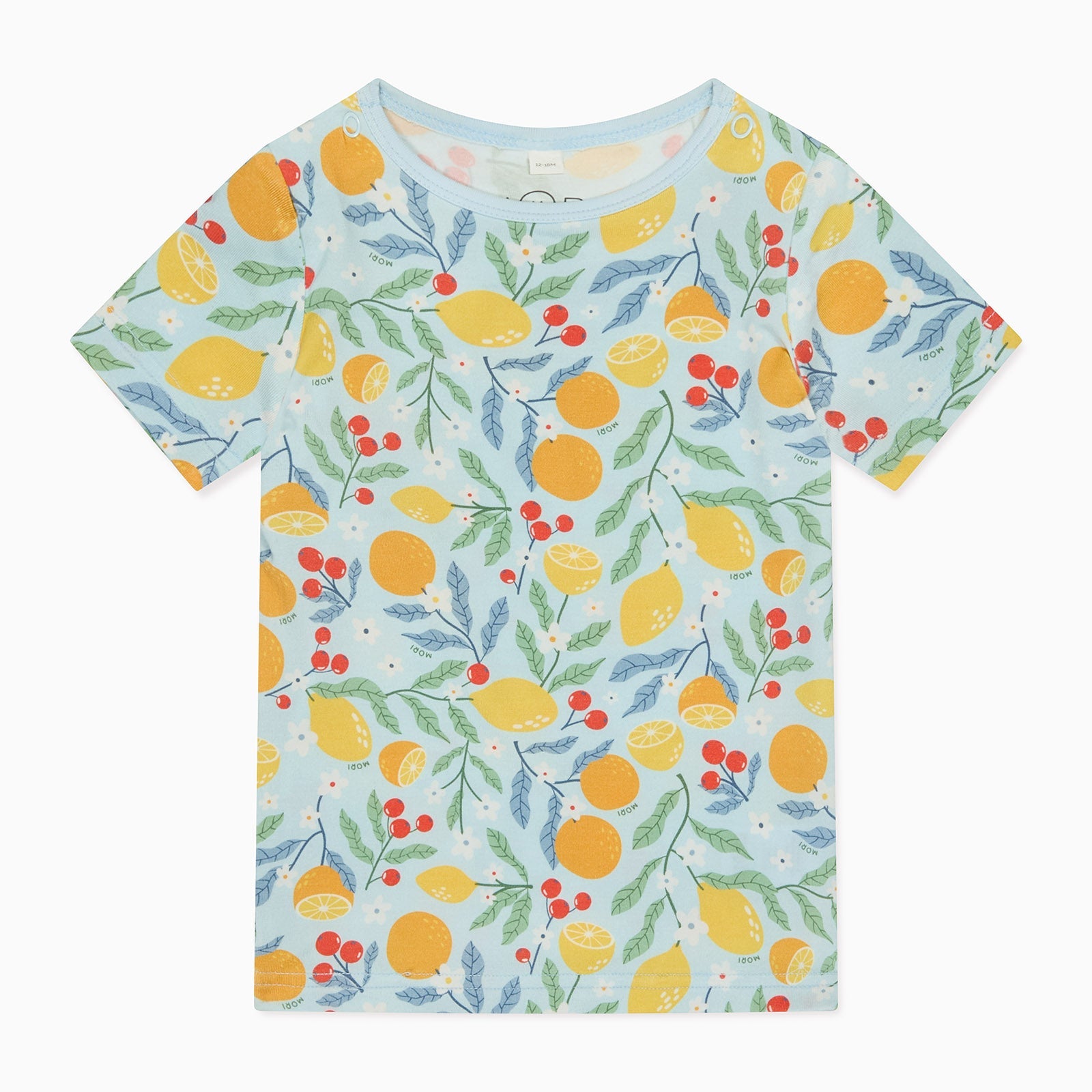 Citrus Summer Short Sleeve Pyjamas