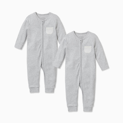 Clever Zip Sleepsuit 2 Pack