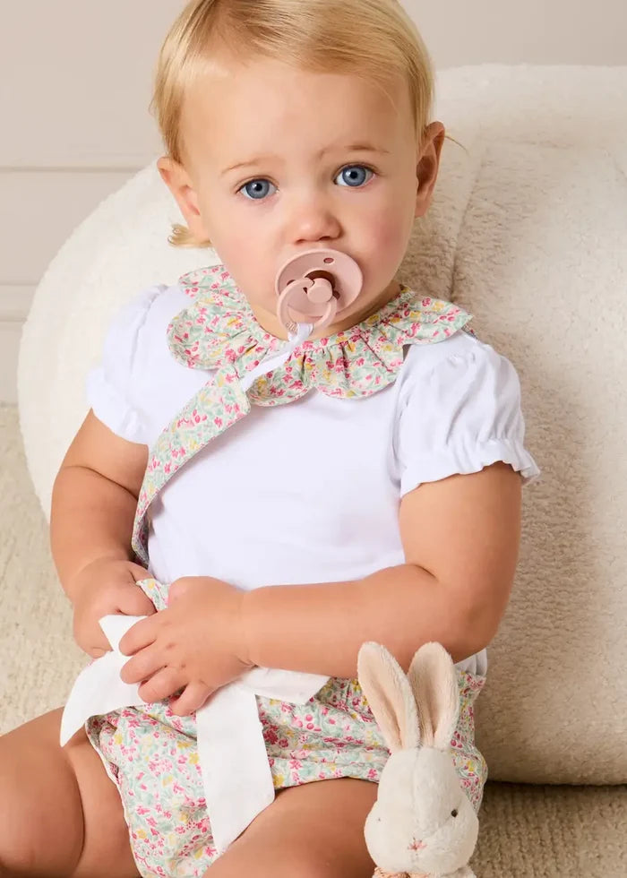 Adelaide Floral Dummy Clip in Pink ACCESSORIES from Pepa London