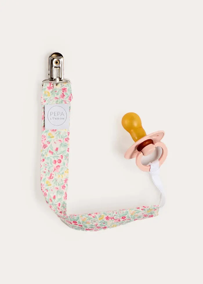 Adelaide Floral Dummy Clip in Pink ACCESSORIES from Pepa London