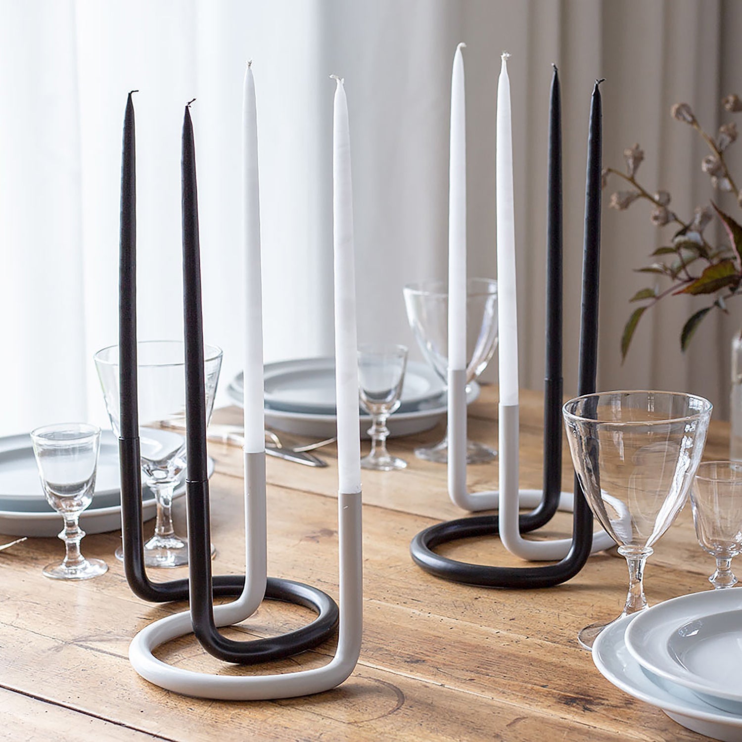architectmade | candles for gemini candle holder | black 4 pack