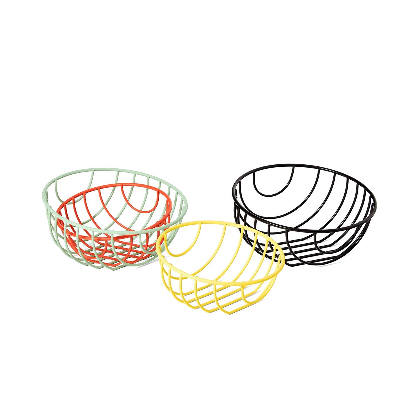 areaware | outline basket | large | black - DC