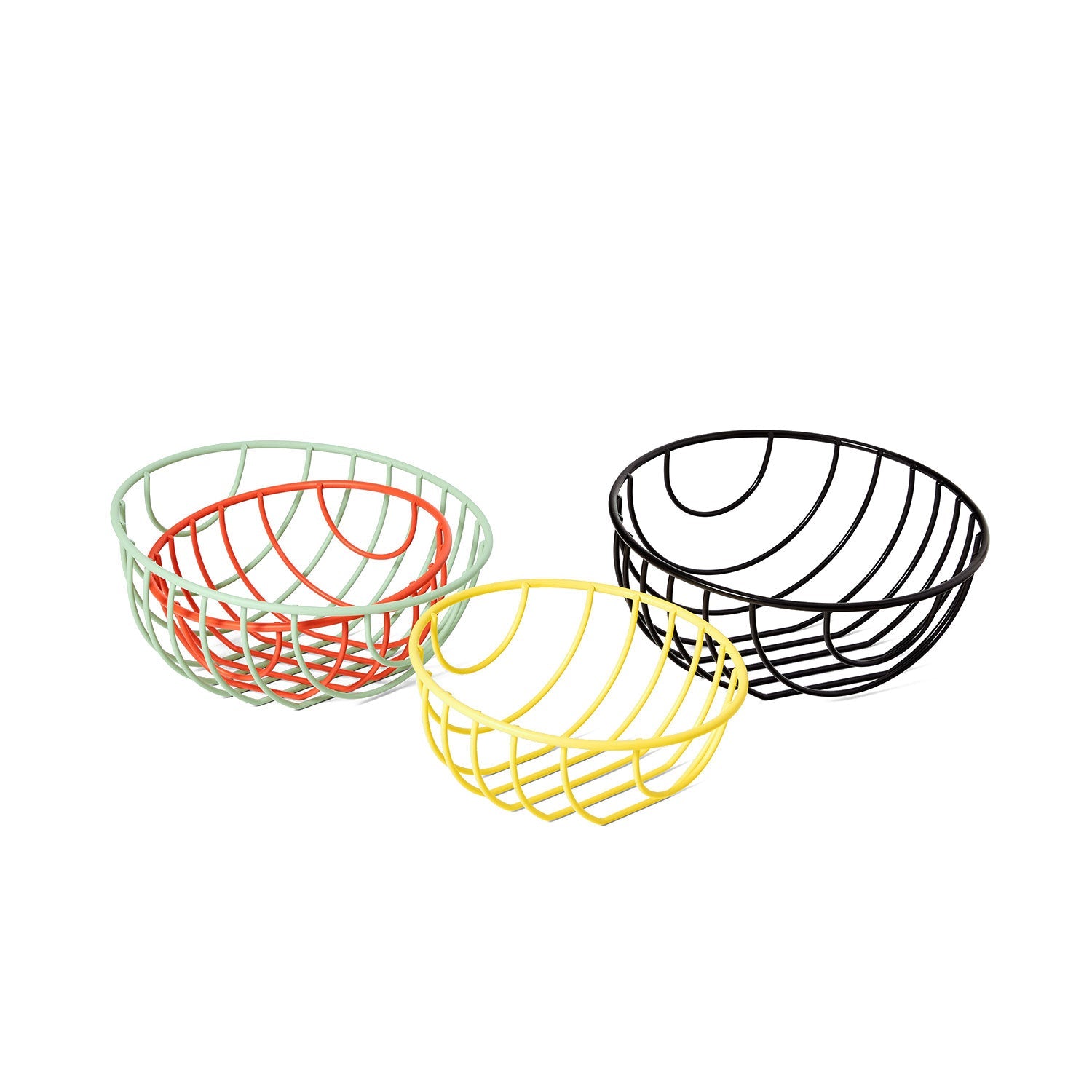 areaware | outline basket | large | black - DC