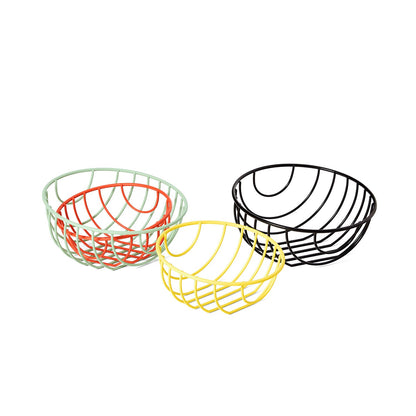 areaware | outline basket | large | black - DC