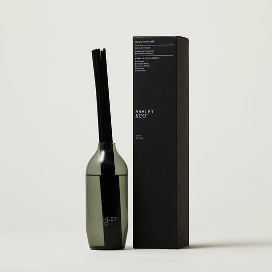 ashley + co | home perfume scent diffuser | bubbles + polkadots