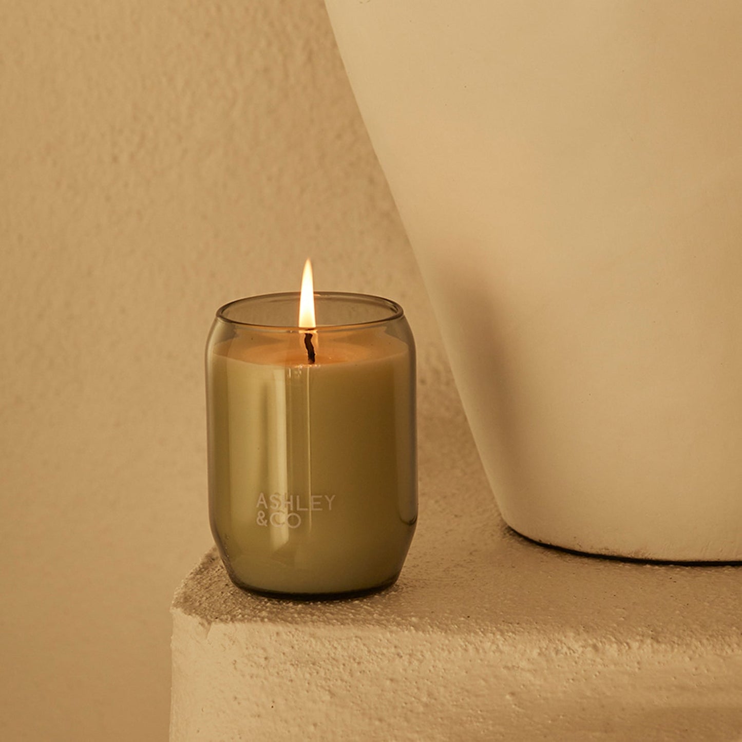 ashley + co | waxed perfume scented candle | tui + kahili