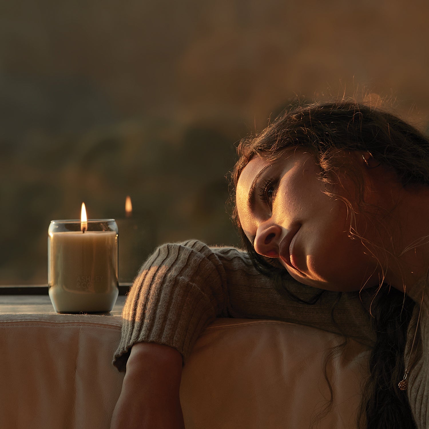 ashley + co | waxed perfume scented candle | tui + kahili