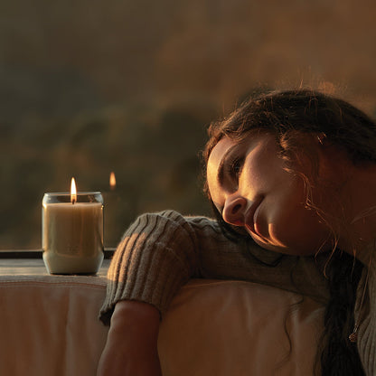 ashley + co | waxed perfume scented candle | blossom + gilt