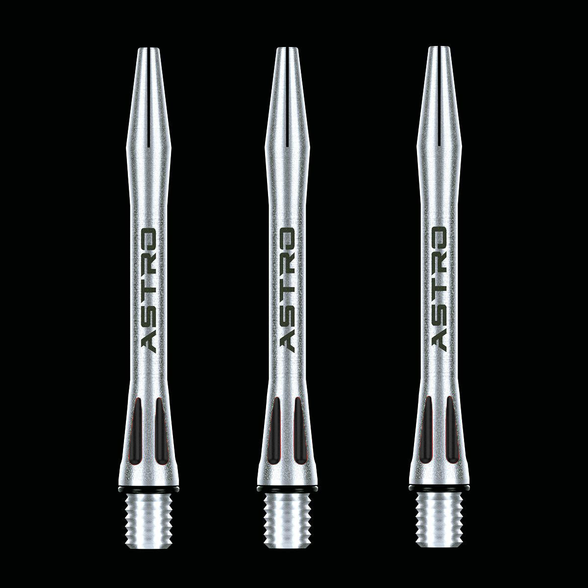 WINMAU - Astro Black Aluminium Shafts