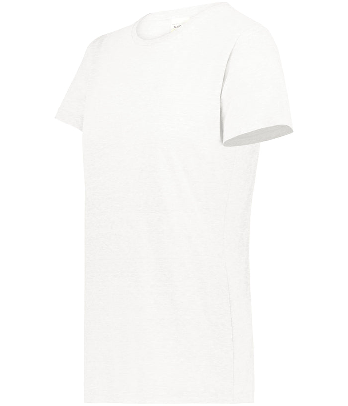 no-logo Augusta Ladies All-Day Core Basic Tri-Blend Tee-Augusta-Thread Logic