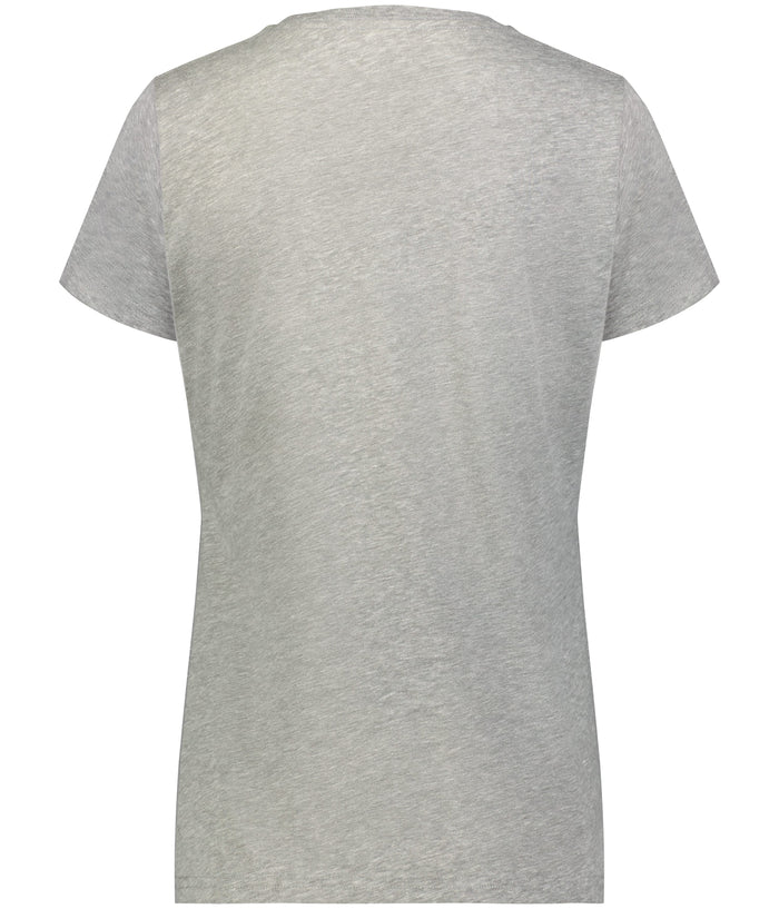 no-logo Augusta Ladies All-Day Core Basic Tri-Blend Tee-Augusta-Thread Logic