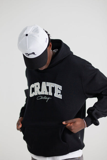 AW25 CRATE VARSITY HOODIE