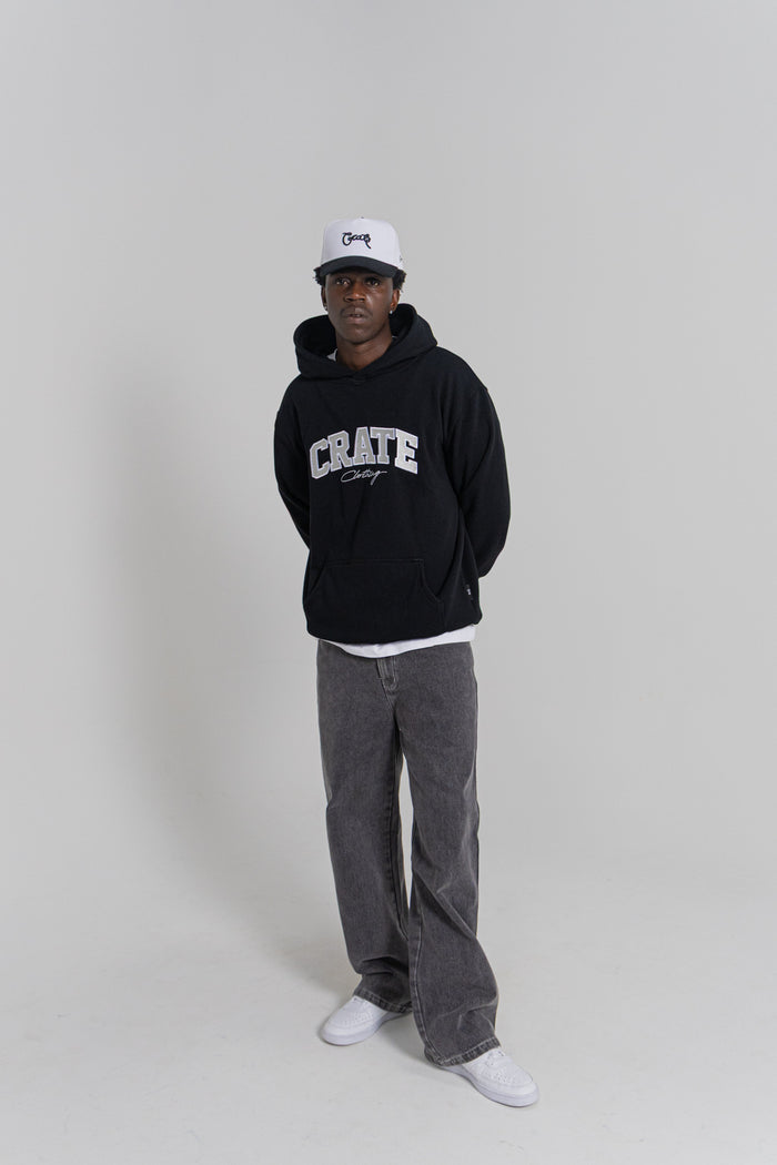 AW25 CRATE VARSITY HOODIE