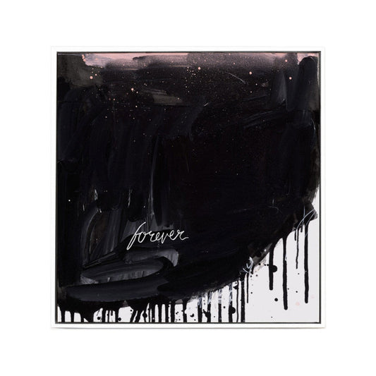 blacklist | forever square canvas print | extra large | white - LC
