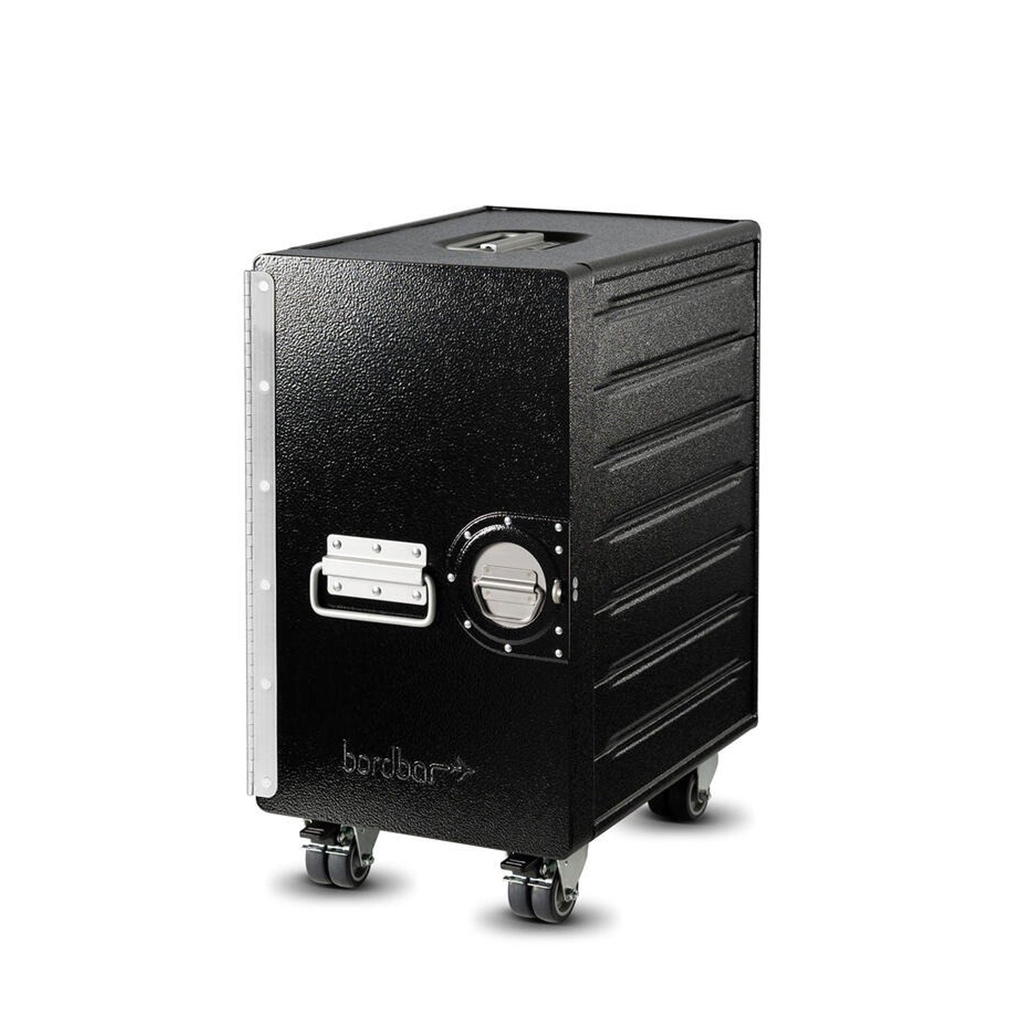 bordbar | box trolley | door hinge left + bedside equipment | black