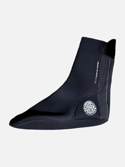 Botas de Neoprene Rip Curl Bullet 3mm Hidden Split Niño Mujer Toe Negro