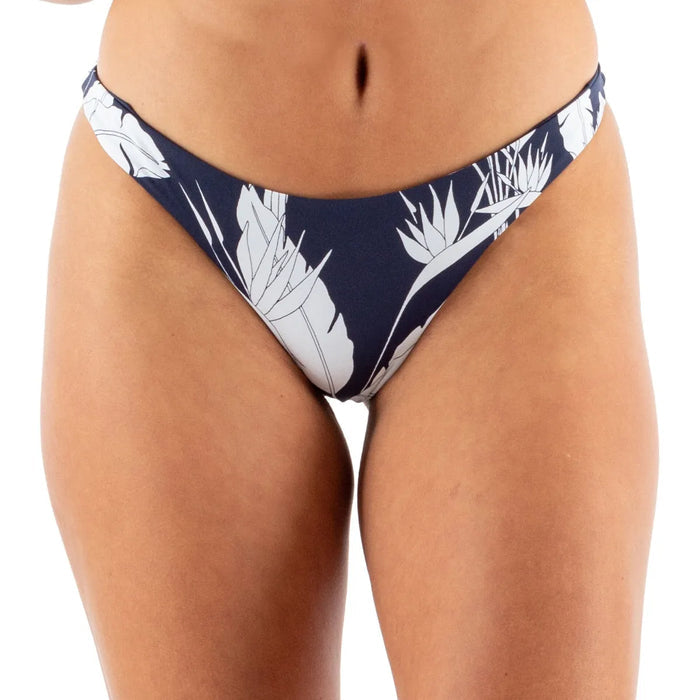Bottom Roxy Sd Beach Tanga Azul Blanco