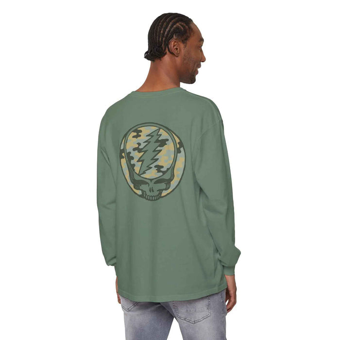 Camo Stealie Two-Sided Vineyard Collection Garment-Dyed Long Sleeve