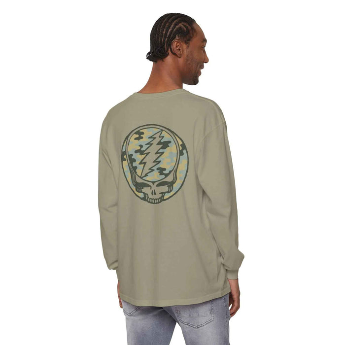 Camo Stealie Two-Sided Vineyard Collection Garment-Dyed Long Sleeve