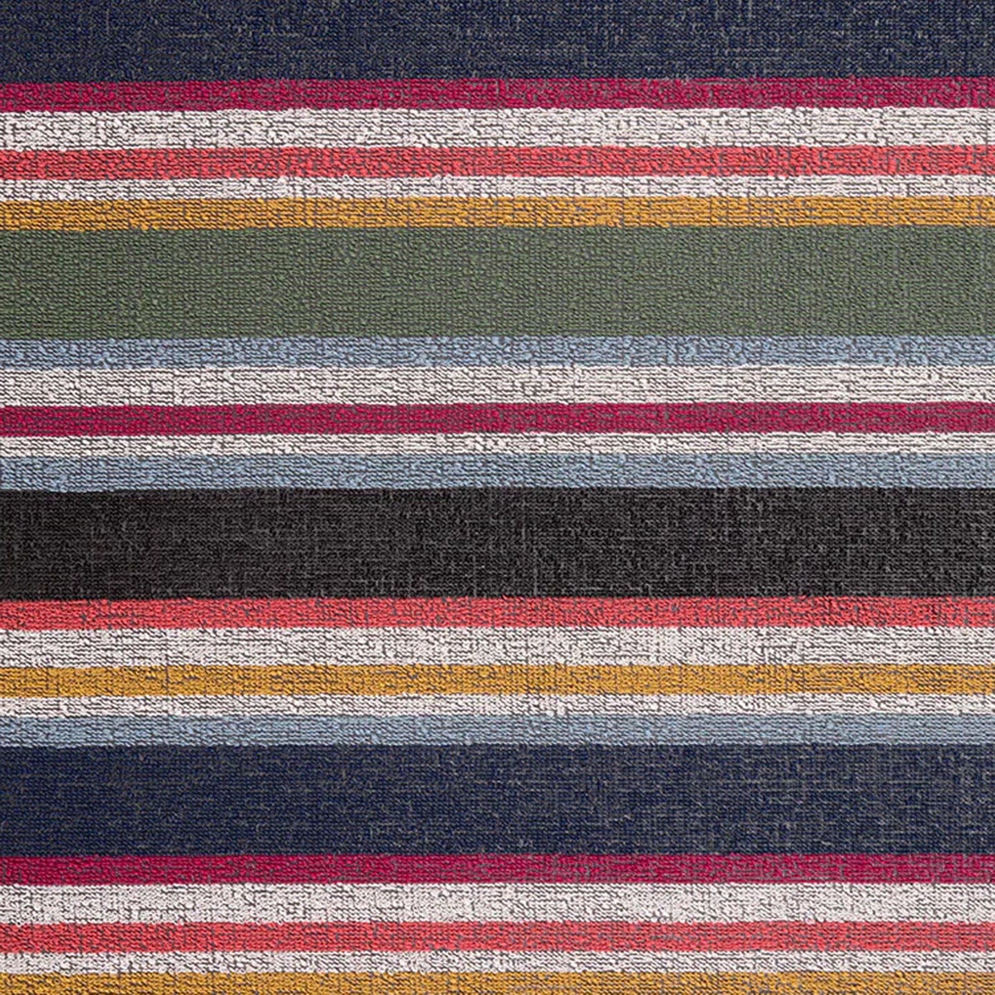 chilewich | shag doormat 46x71cm (18x28") | shuffle stripe petunia