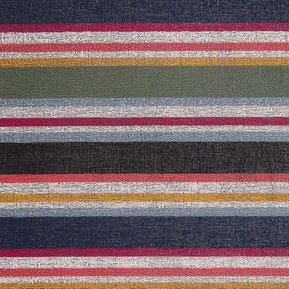 chilewich | shag doormat 46x71cm (18x28") | shuffle stripe petunia