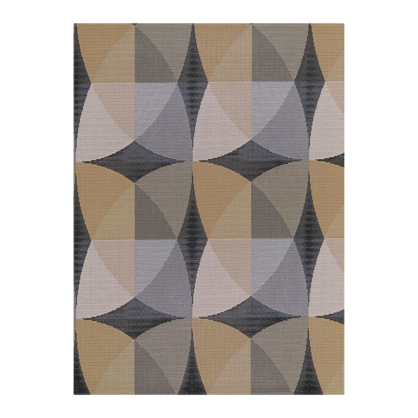 chilewich | woven floormat 183x269cm  (72x106") | canopy honey
