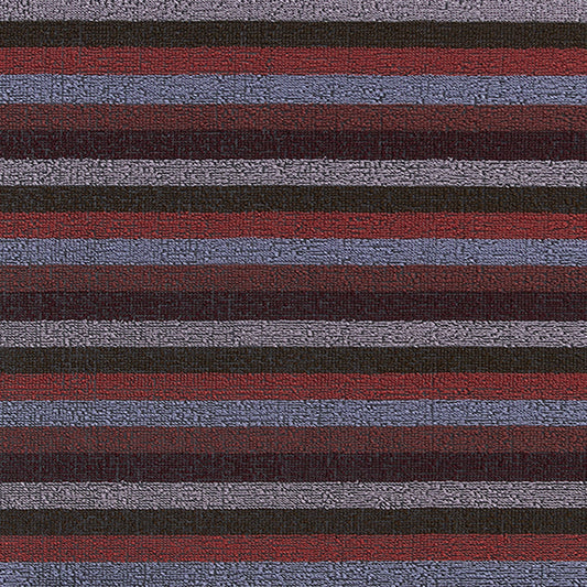 chilewich | shag doormat 46x71cm (18x28") | even stripe berry
