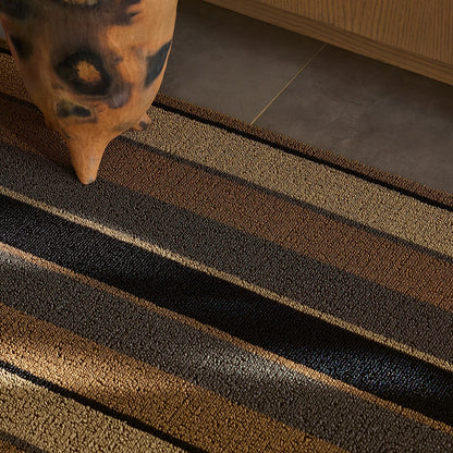 chilewich | shag runner mat 61x183cm (24x36") | bolt stripe honey