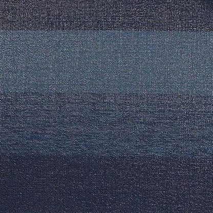 chilewich | shag doormat 46x71cm (18x28") | marbled stripe bay blue