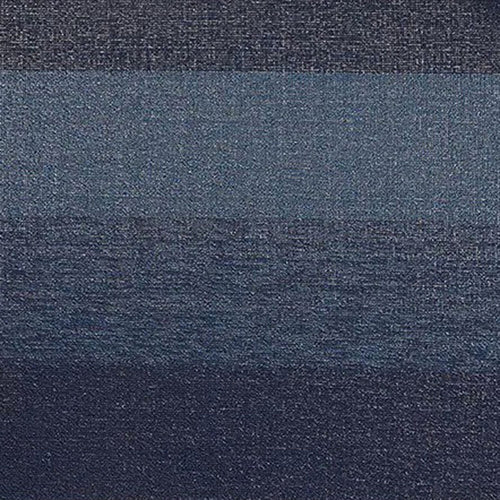 chilewich | shag doormat 46x71cm (18x28") | marbled stripe bay blue
