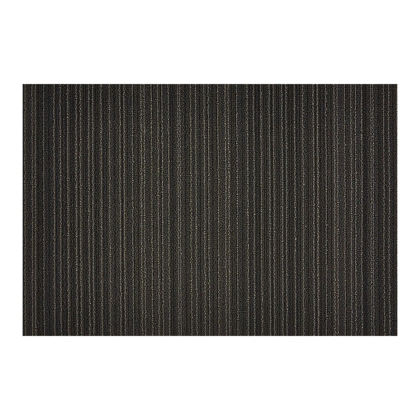 chilewich | large doormat 61x91cm (24x36") | skinny stripe steel