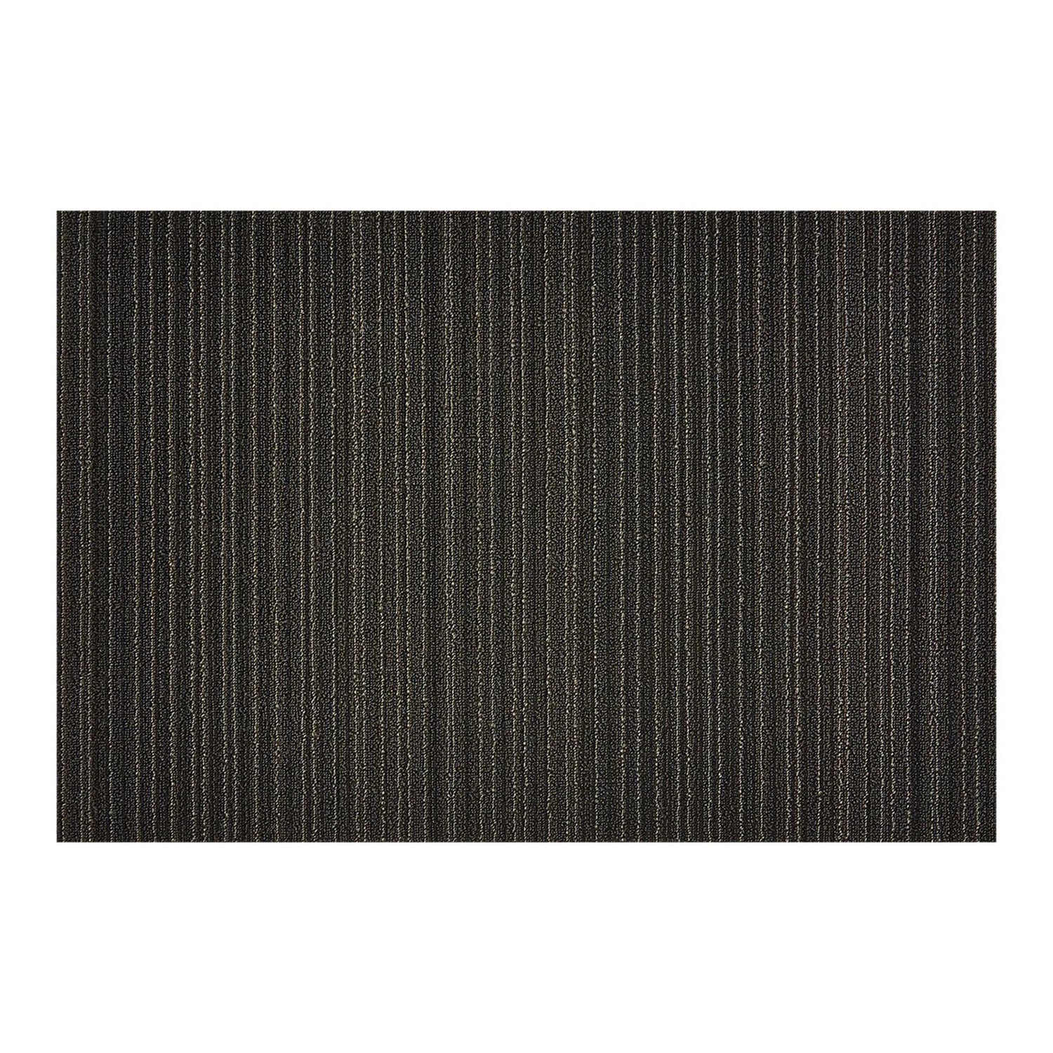 chilewich | large doormat 61x91cm (24x36") | skinny stripe steel