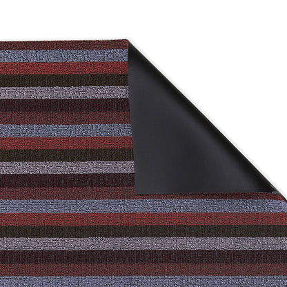 chilewich | big mat 91x152cm (36x60") | even stripe berry