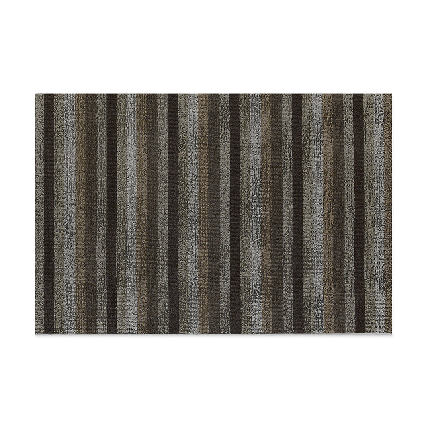 chilewich | large doormat 61x91cm (24x36") | even stripe mocha