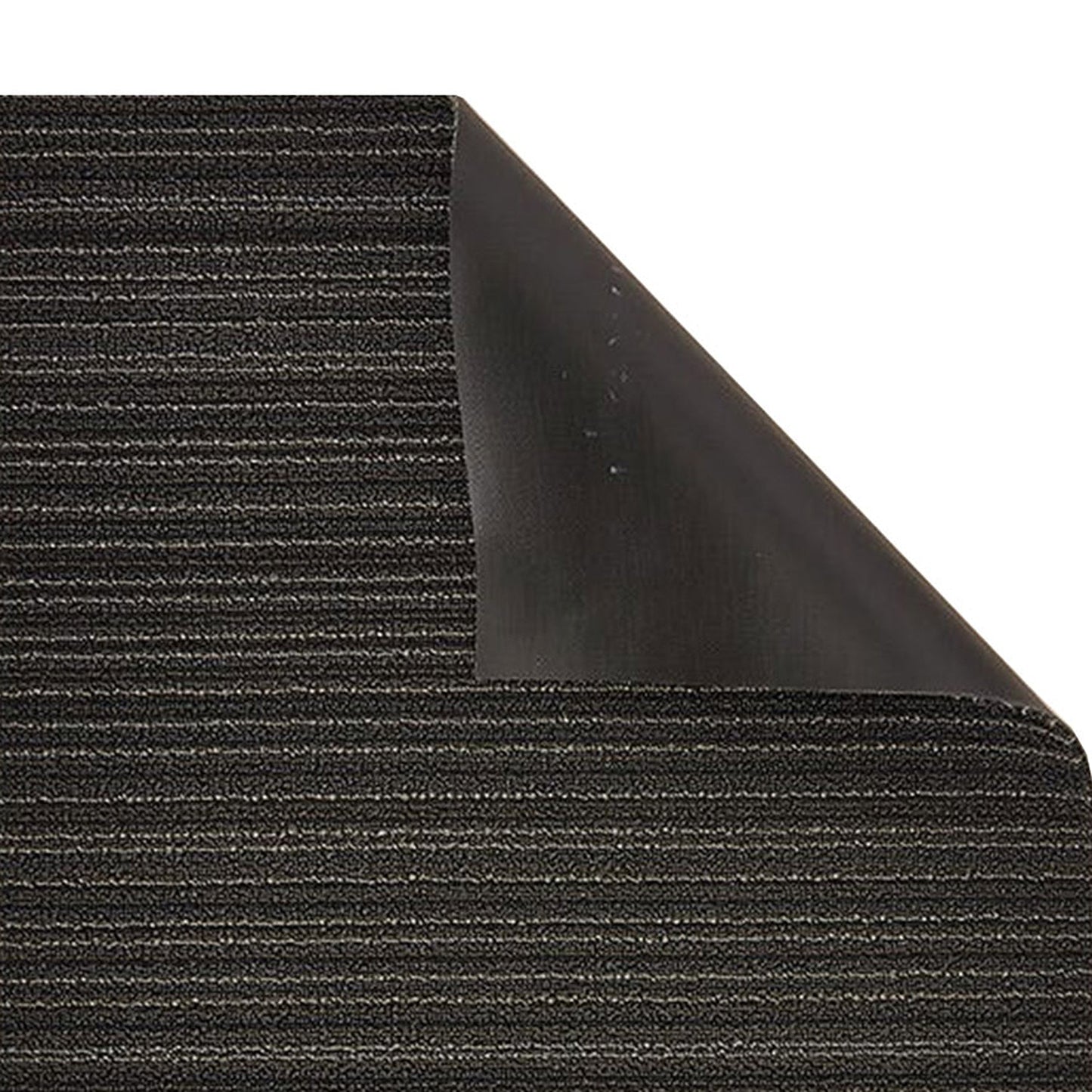 chilewich | big mat 91x152cm (36x60") | skinny stripe steel