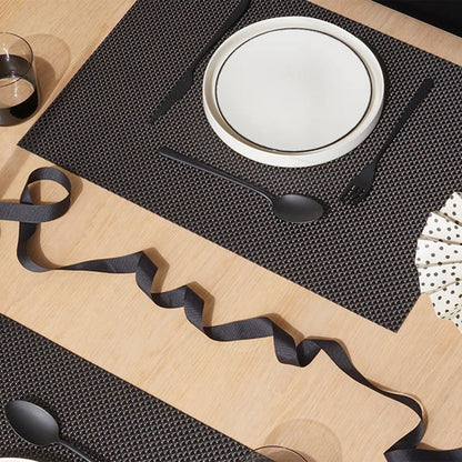 chilewich | placemat rectangle | basketweave oyster