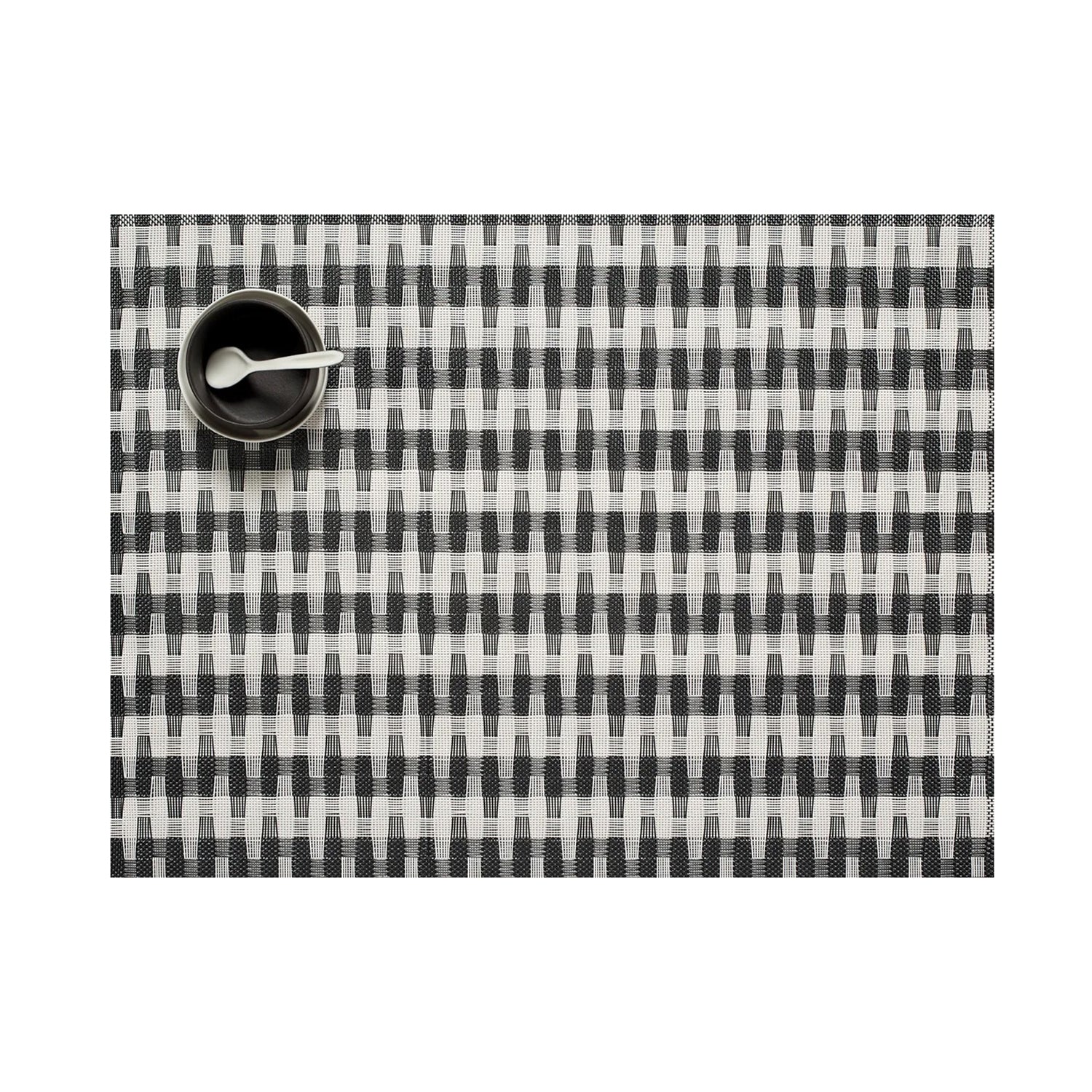 chilewich | placemat rectangle | harp tuxedo - DC
