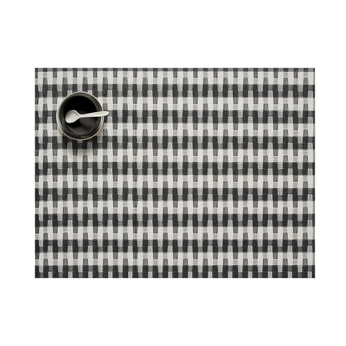 chilewich | placemat rectangle | harp tuxedo - DC