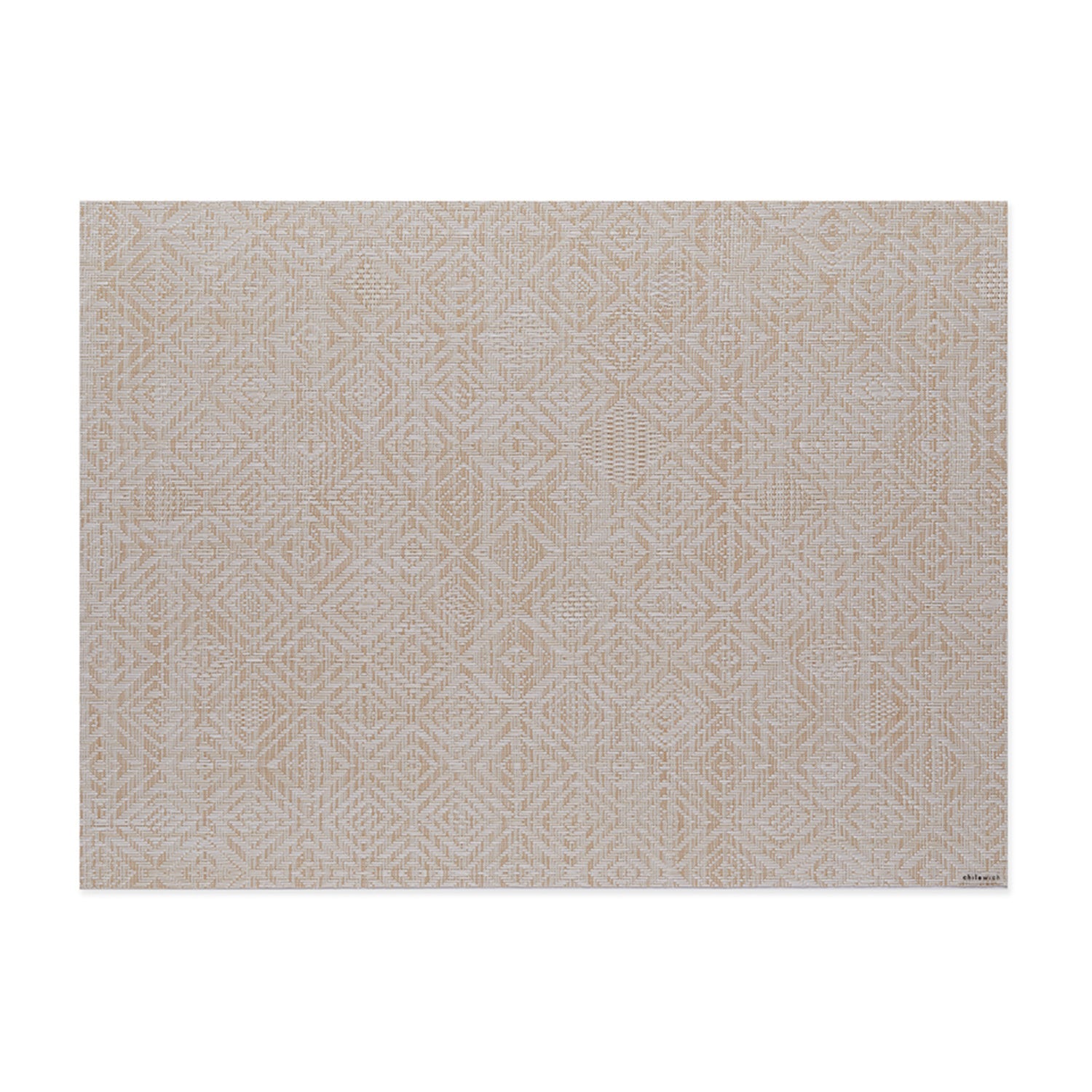 chilewich | placemat rectangle | mosaic almond
