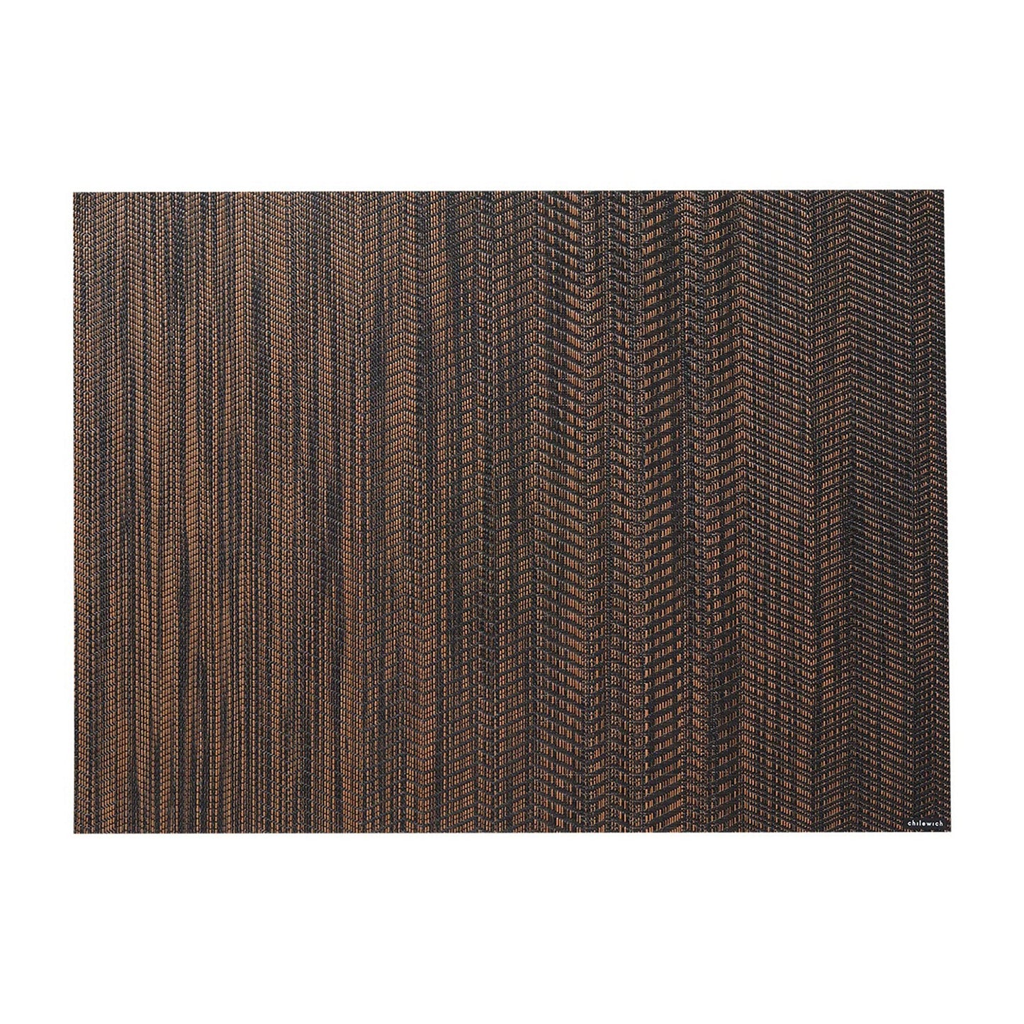 chilewich | placemat rectangle | wave tiger eye